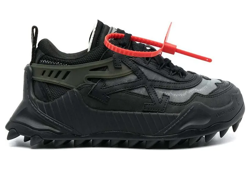 OFF-WHITE Odsy-1000 Black Grey SS21 (OWIA180S21FAB0011009)