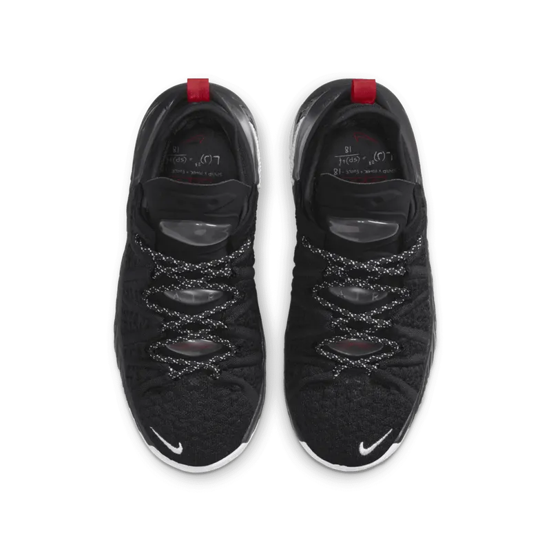 Nike LeBron 18 Bred (GS) (CW2760-001)