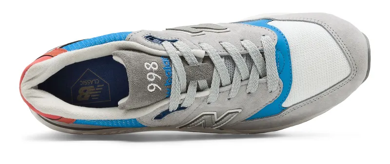 New Balance 998 Grey Light Blue Red Grey/Light Blue-Red (M998CNG)