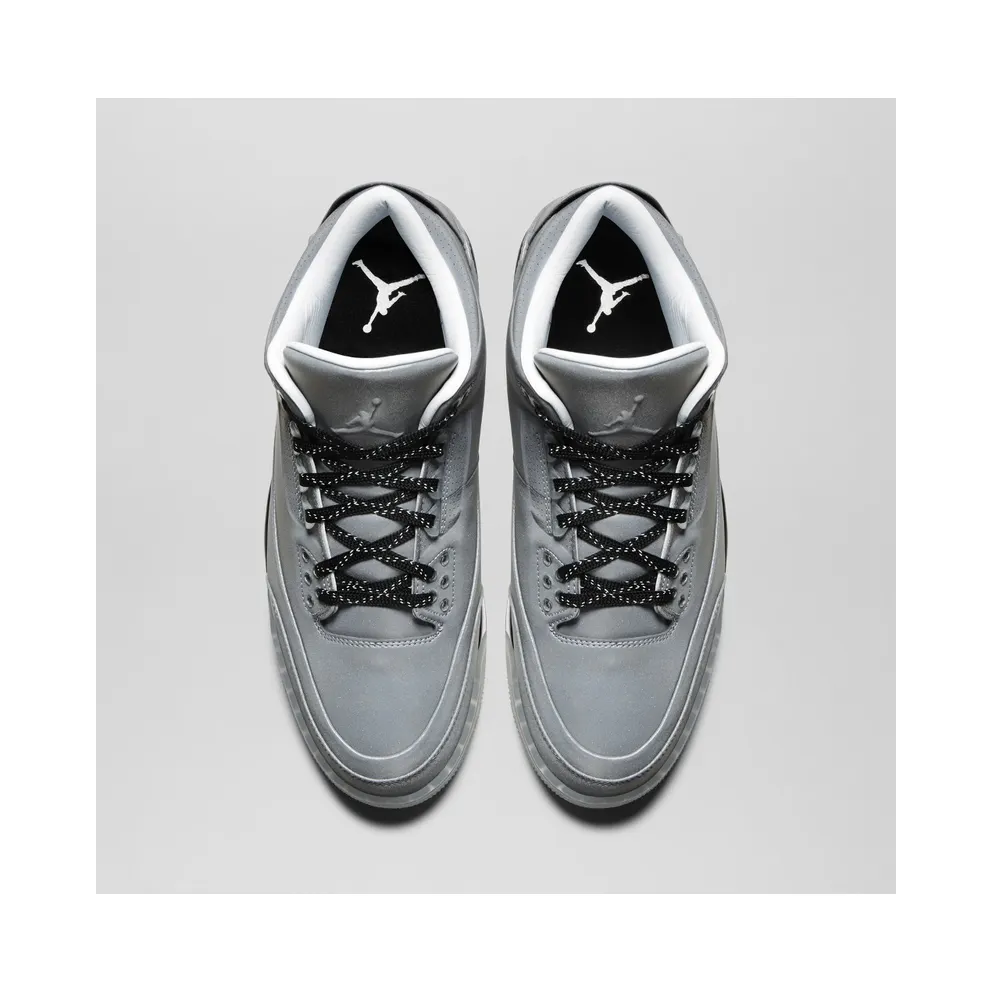 Jordan 3 Retro 5Lab3 Silver Reflect Silver/Reflect Silver-Black-White (631603-003)