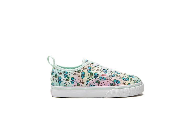 Vans Authentic Elastic Lace TD “Rainbow Seahorse” (VN0A4BUYZQP)