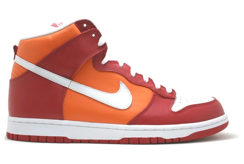 Nike Dunk High Varsity Red Orange Blaze