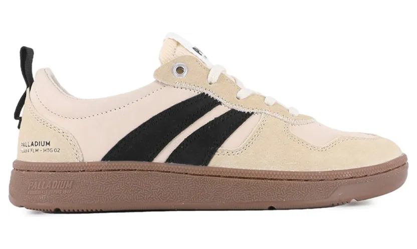 Palladium sneaker almond milk/black (74484-102-M)