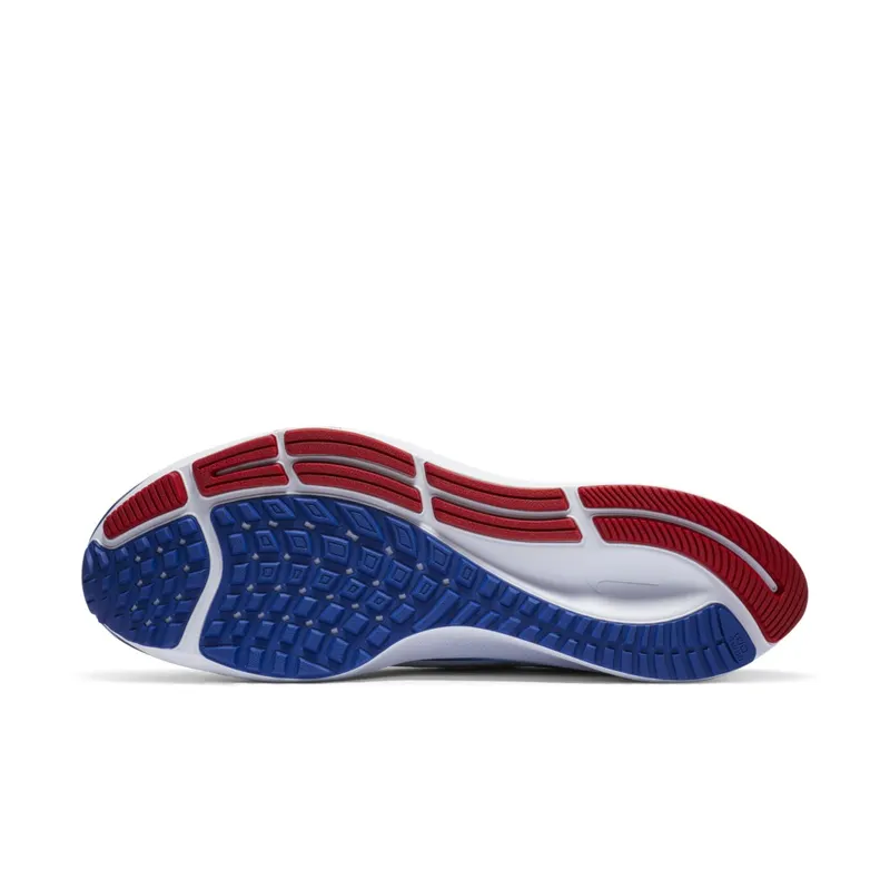 Nike Air Zoom Pegasus 37 New York Giants White/Pure Platinum-Rush Blue-Gym Red (CZ5452-100)