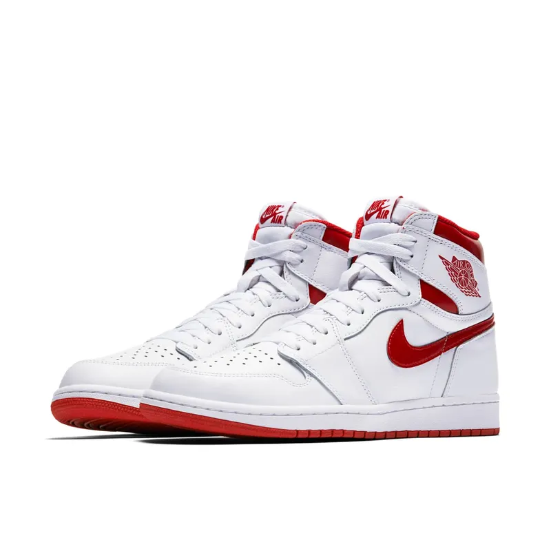 Air Jordan Nike AJ I 1 Retro High OG Metallic Red (2017) (555088-103)