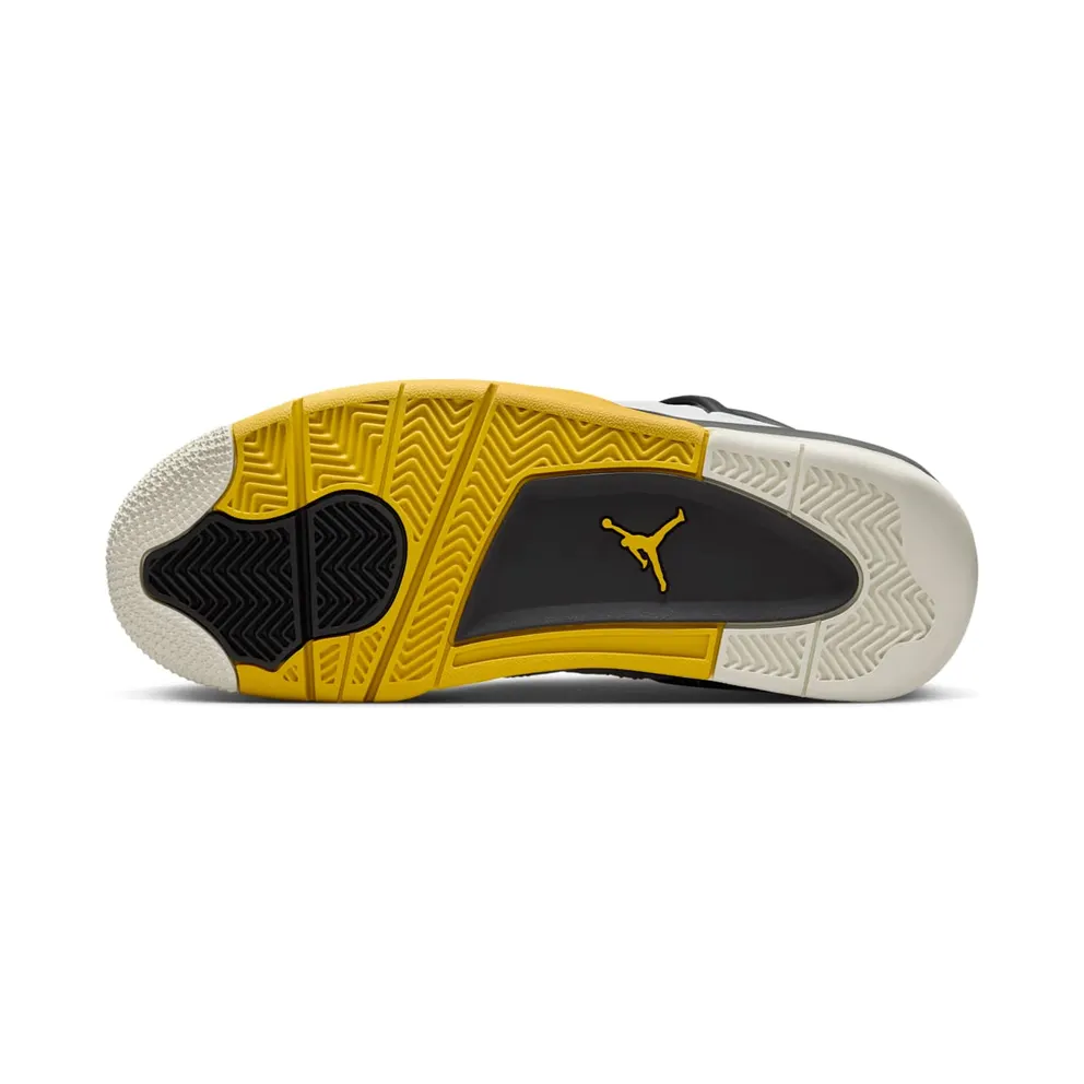 Air Jordan 4 Retro White/Vivid Sulphur/Anthracite/Coconut Milk (AQ9129-101)