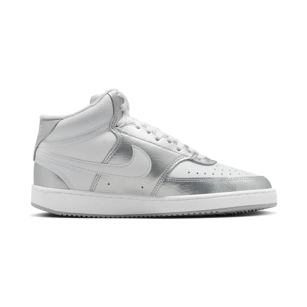 Nike Court Vision Mid Grey Silver White (CD5436-108)