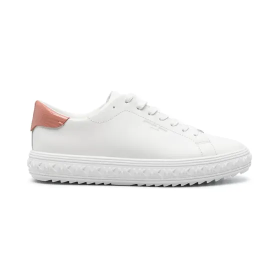 Michael Kors Leren met logo-reliëf “White” (43R4GVFS1L689)