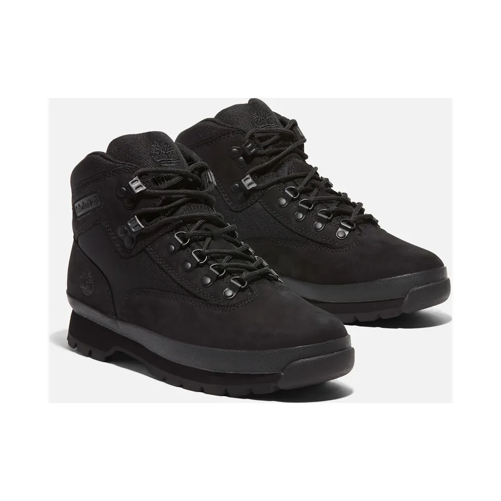 Timberland Euro Hiker Mid Lace-Up Boot Black (TB0A28A2-W05)