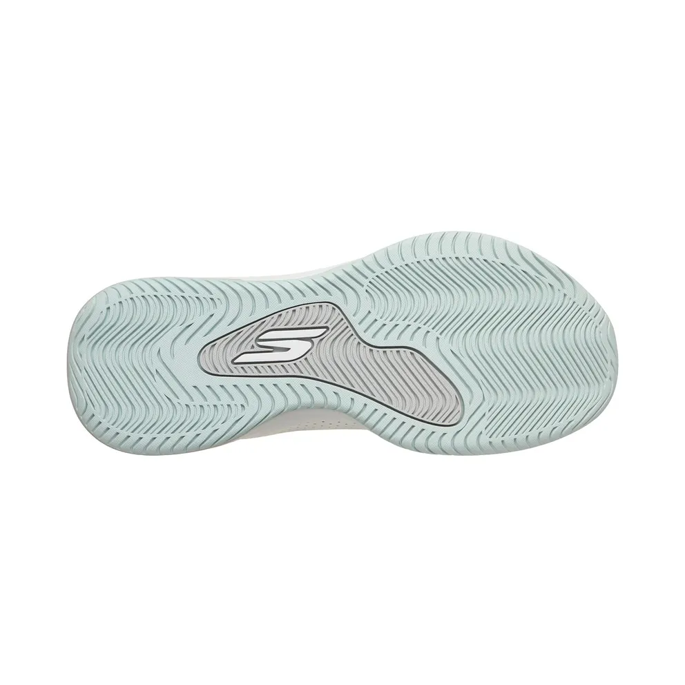 Skechers SKX League “White / Light Blue” (253010WLB)