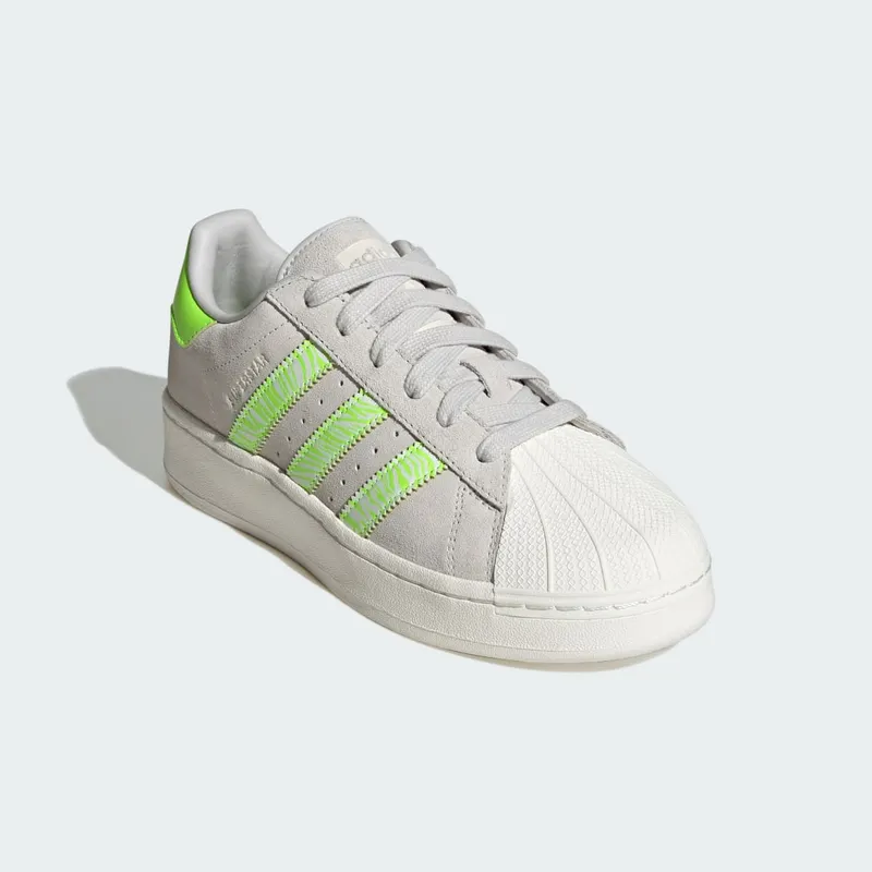 Adidas Superstar XLG Grey One / Lucid Lemon / Core White (ID5791)