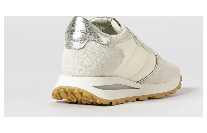 Philippe Model Tropez Haute Suede Sneakers Yellow (TKLDW033) (2)