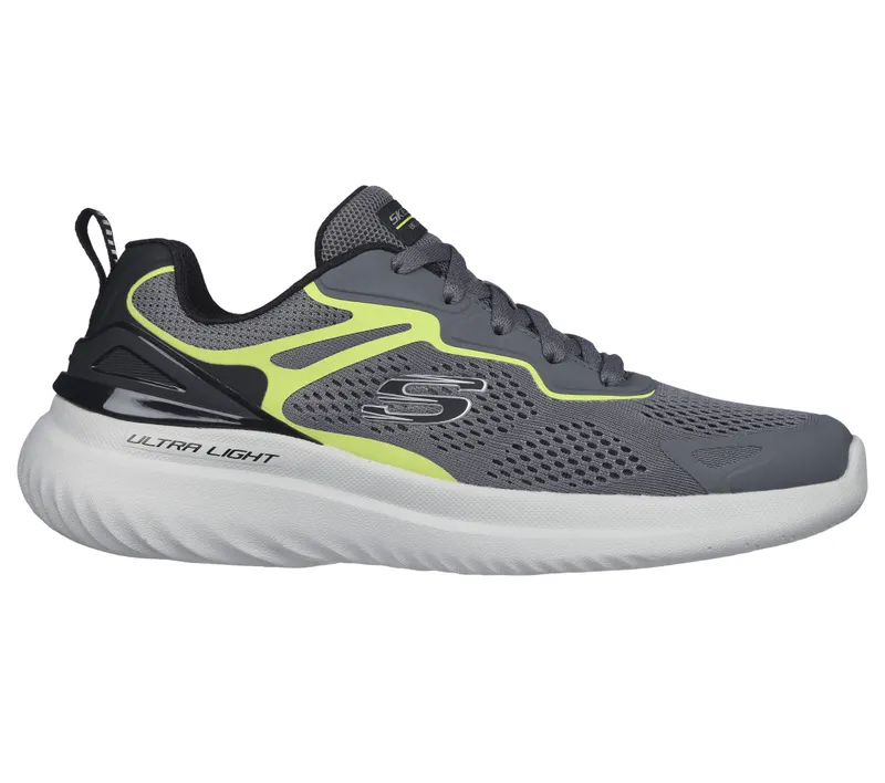 Skechers Bounder 2.0 – Andal – Houtskool / Limoen (232674 CCLM)