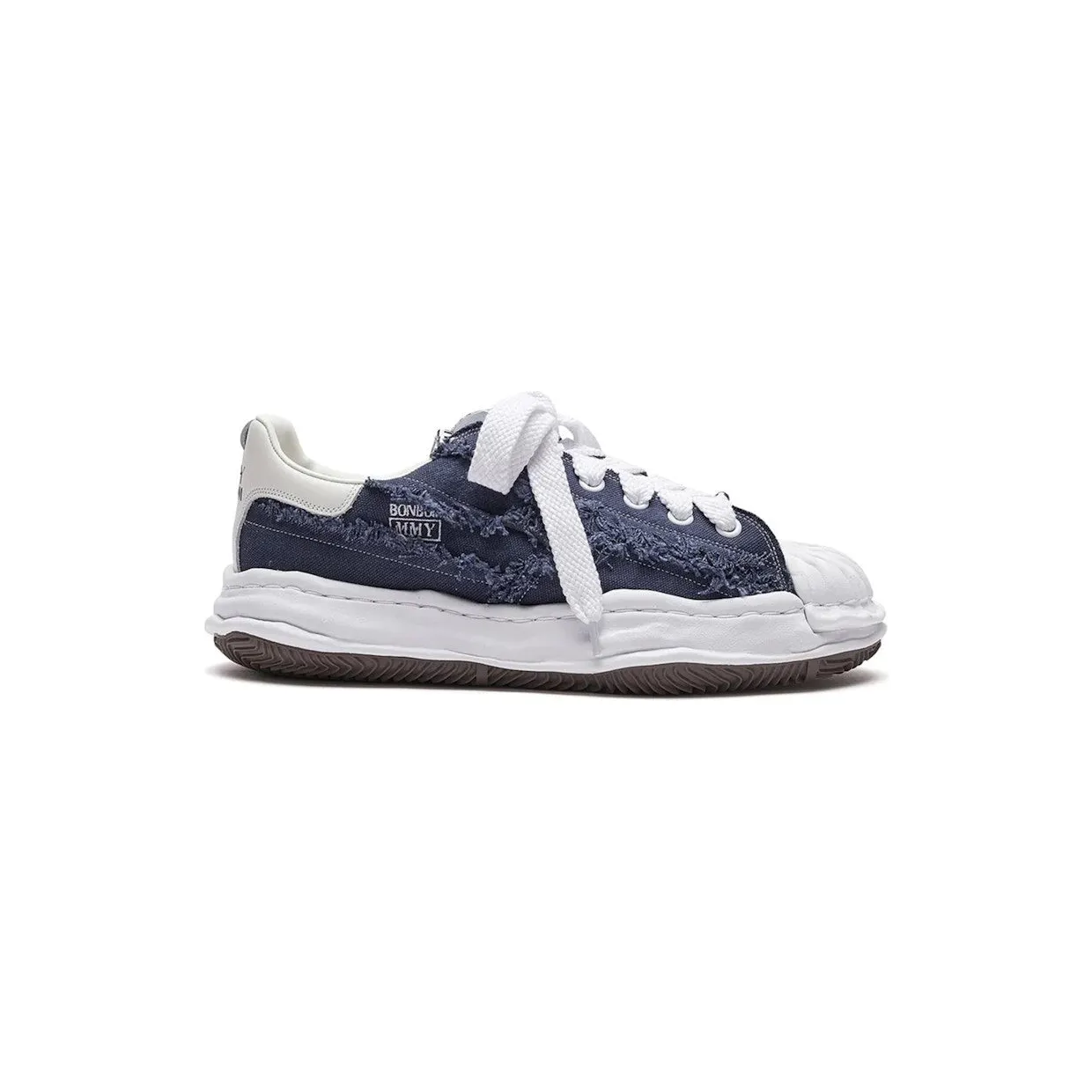 Maison Mihara Yasuhiro Blakey OG Sole Low BONBOM Navy (C14FW702-NAVY)