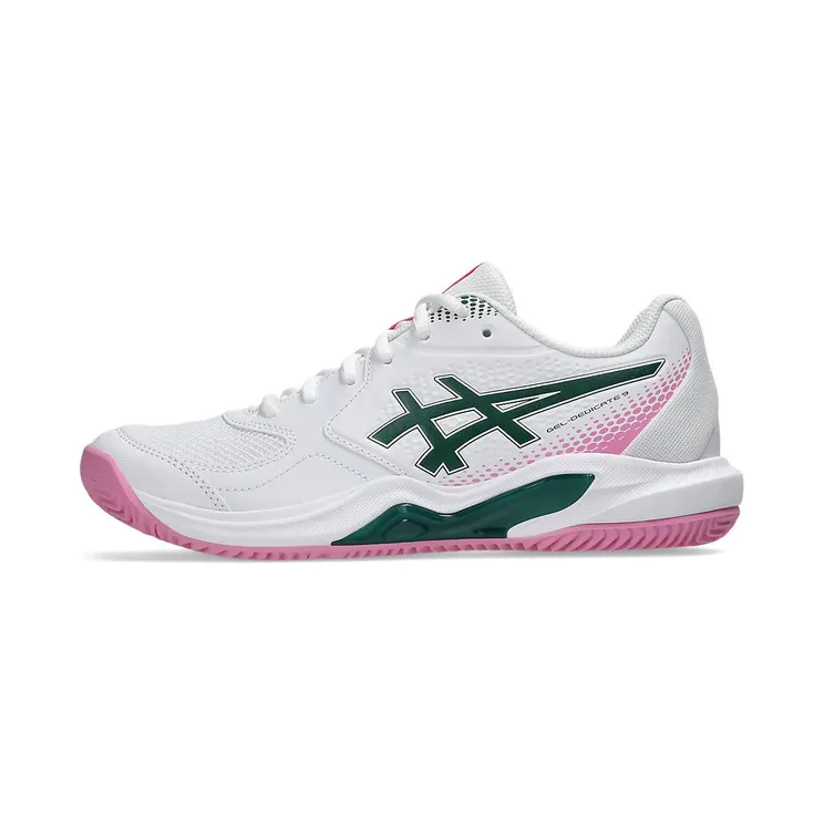 ASICS GEL-DEDICATE 9 PADEL “White / Jewel Green” (1042A318-100)