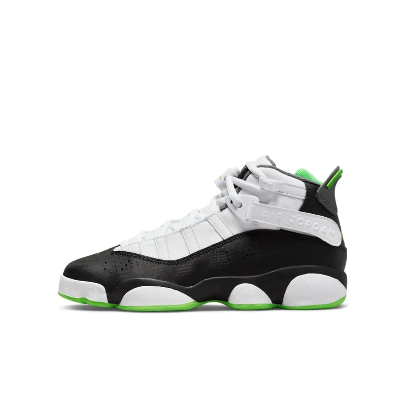 Jordan 6 Rings White Black Green (323419-130)
