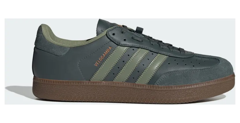 Adidas Velosamba Leren Legend Ivy / Tent Green / Thermal Gold Met. (KJ1391)