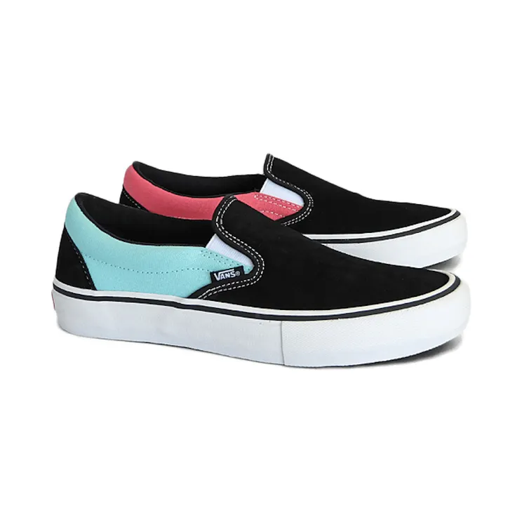 Vans Slip-On Asymmetry Black Blue Rose (VN00097MU28)