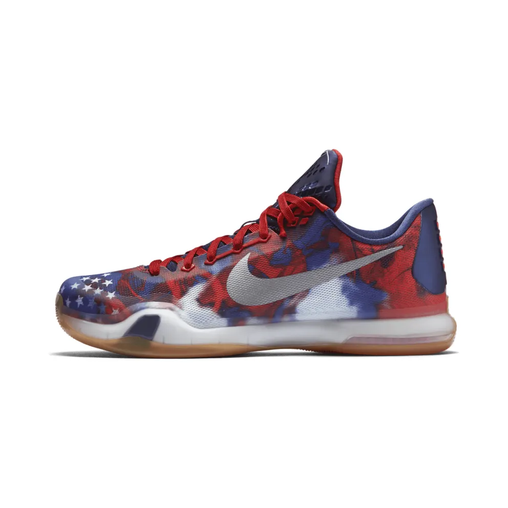 Nike Kobe 10 Independence Day University Red/Photo Blue-Reflect Silver (705317-604)