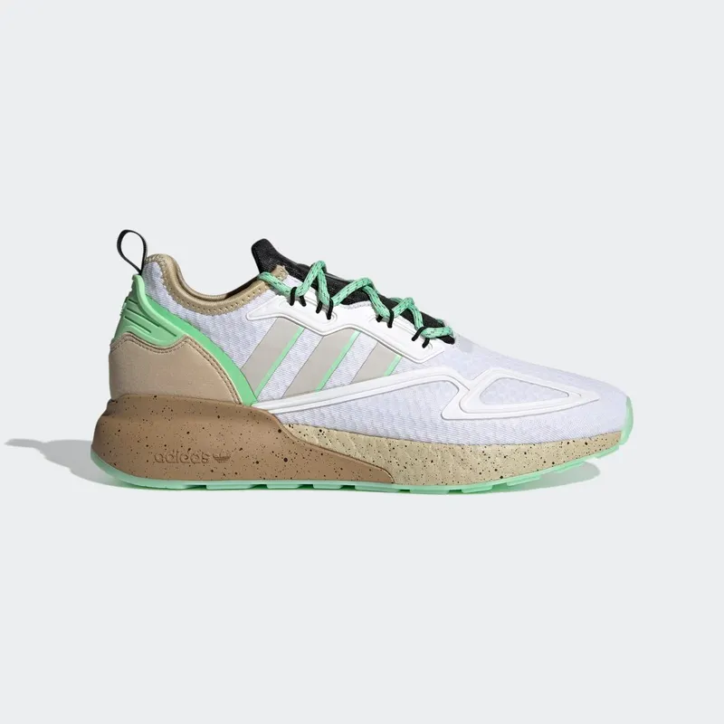 Adidas Star Wars x ZX 2K Boost ‘Mudhorn’ Cloud White/Glory Mint/Core Black (GZ2760)