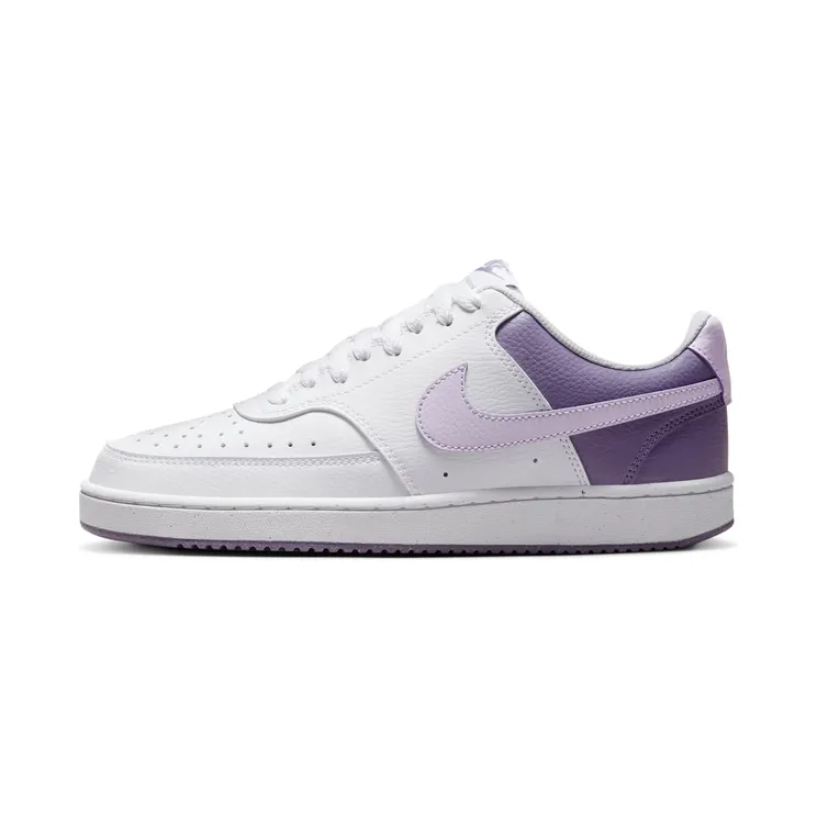 Nike Court Vision Low “White / Lilac Bloom / Daybreak” (HF4989-100)