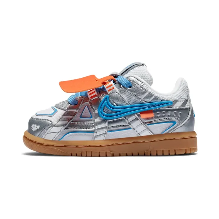 Nike Off-White x Rubber Dunk TD ‘University Blue’ Grey/University Blue (CW7444-100)