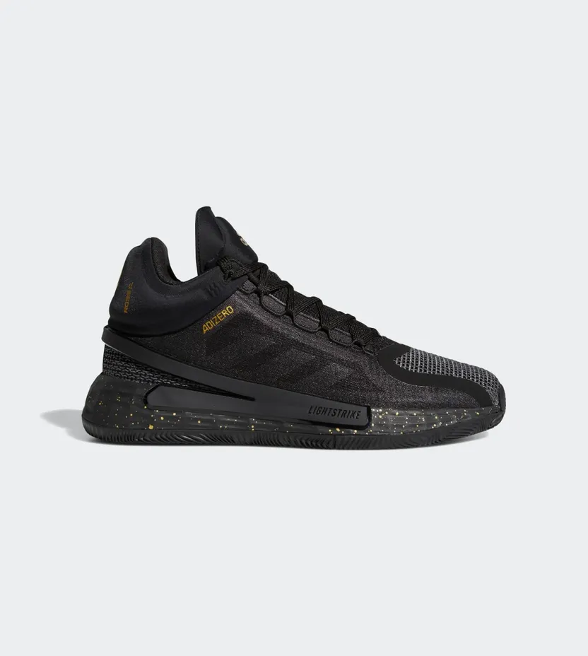 adidas D Rose 11 Black / Gold Metallic / Grey Six (FZ1544)