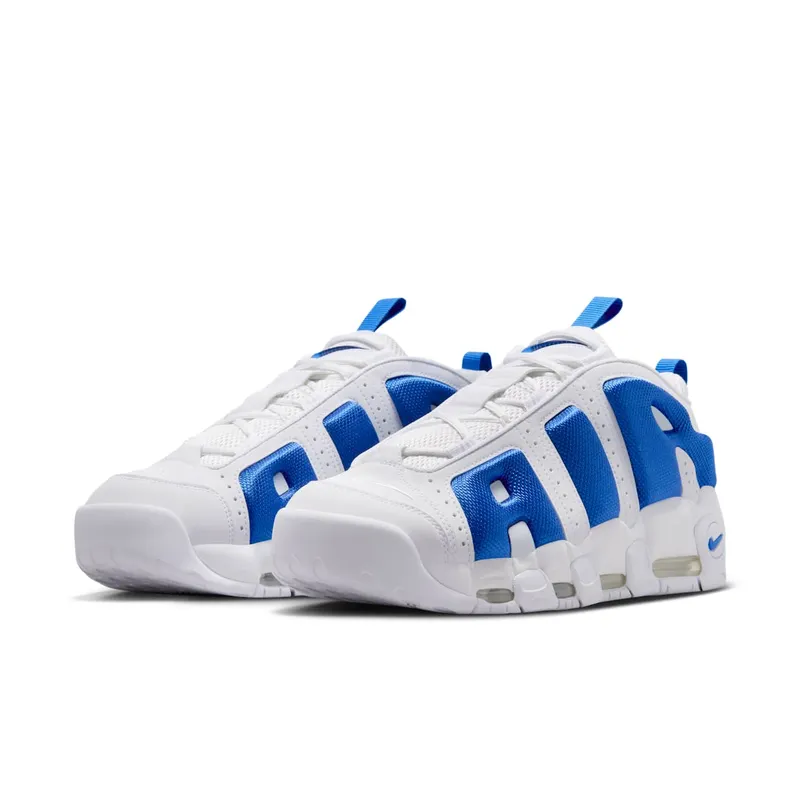 Nike Air More Uptempo Low “White Hyper Royal” (FZ3055-101)
