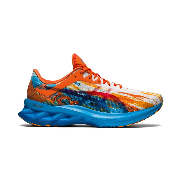 ASICS Novablast Digital Aqua Marigold Orange (1011B239-400)