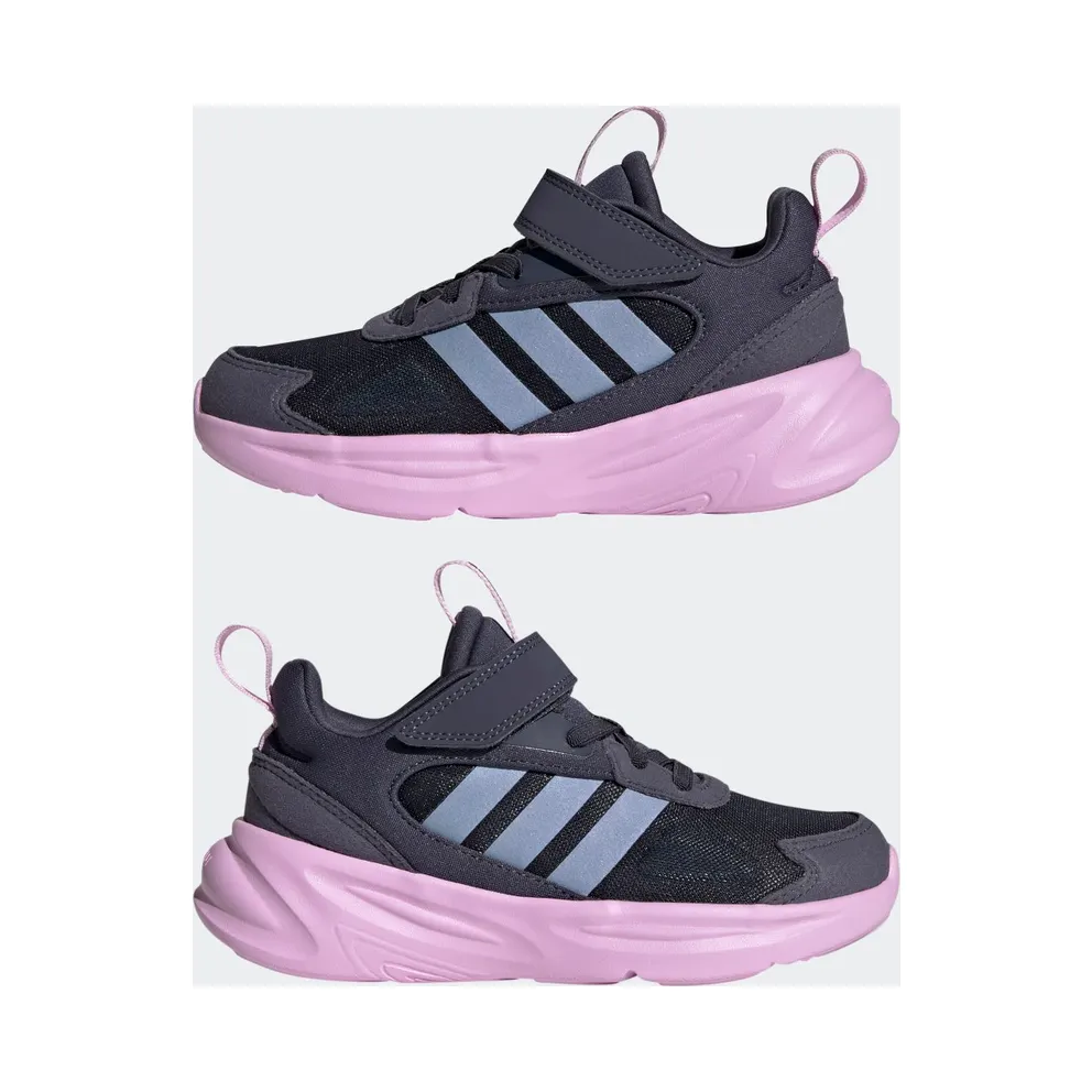 Adidas Ozelle Running Lifestyle Elastic Lace with Top Strap Shadow Navy / Altered Blue / Bliss Lilac (GW1562)