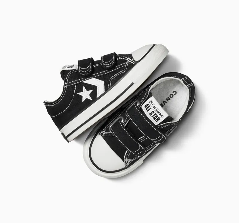 Converse Star Player 76 Easy-On Foundational Canvas Black/vintage White/egret