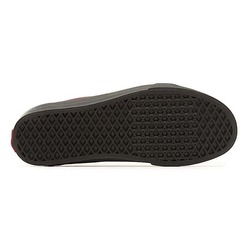 VANS Suède Black Outsole Old Skool Shoes (Red)