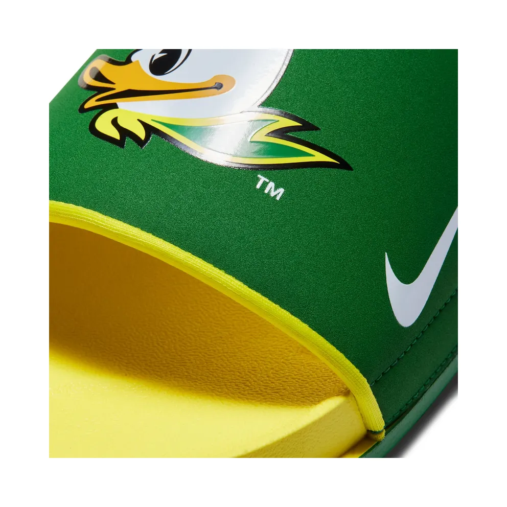 Nike College Offcourt Oregon Apple Green/Yellow Strike-White (DA4853-300)