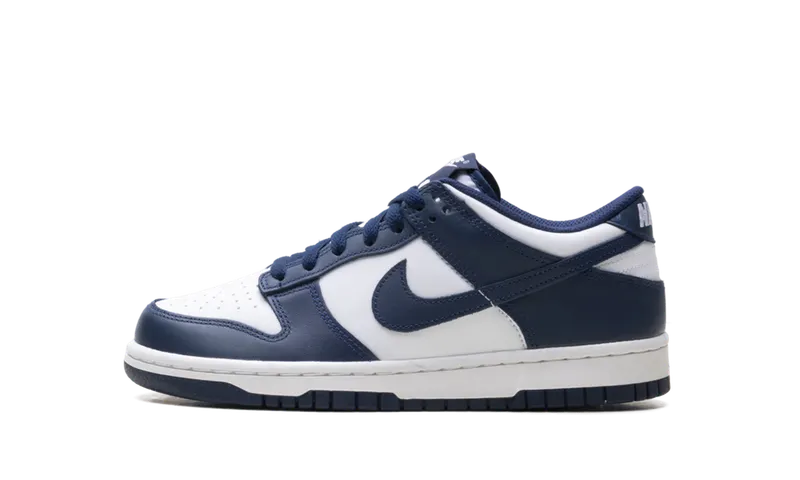 Nike Dunk Low GS “White Midnight Navy” (FB9109-116)