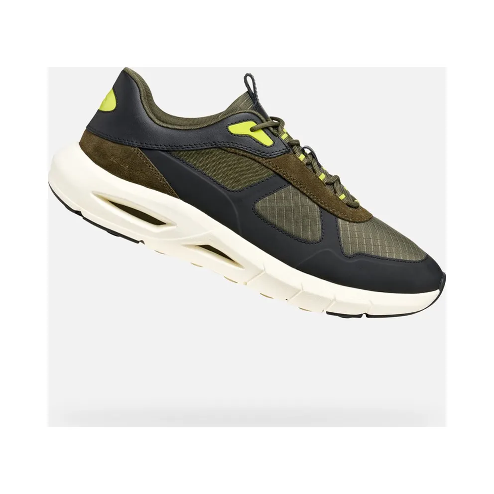 Geox sneaker Militair Green/Black (U56MLA01122-C0498)