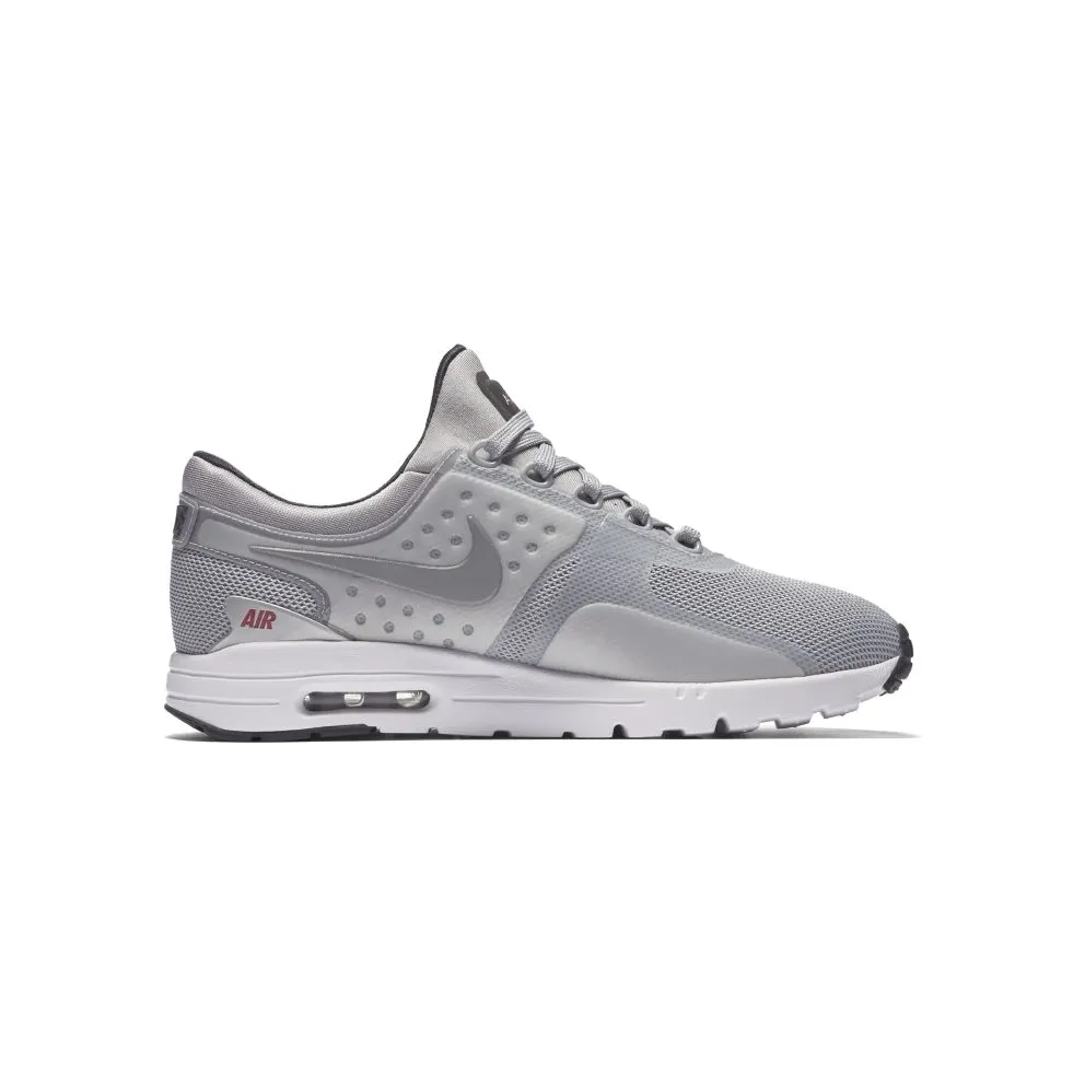 Nike Air Max Zero Silver Bullet (W) Metallic Silver/University Red-Black-Metallic Silver (863700-002)