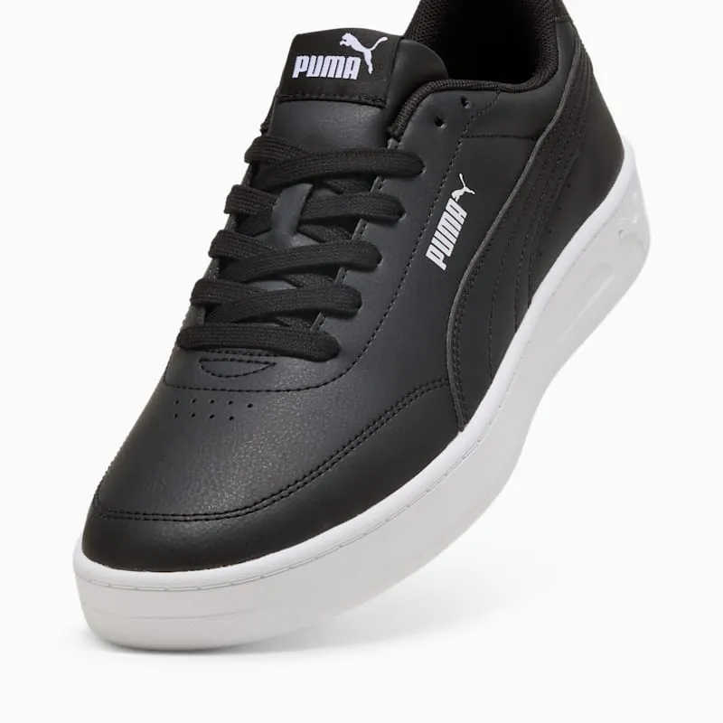 Puma Court Classic Clean Black White Midsole (402223-03)
