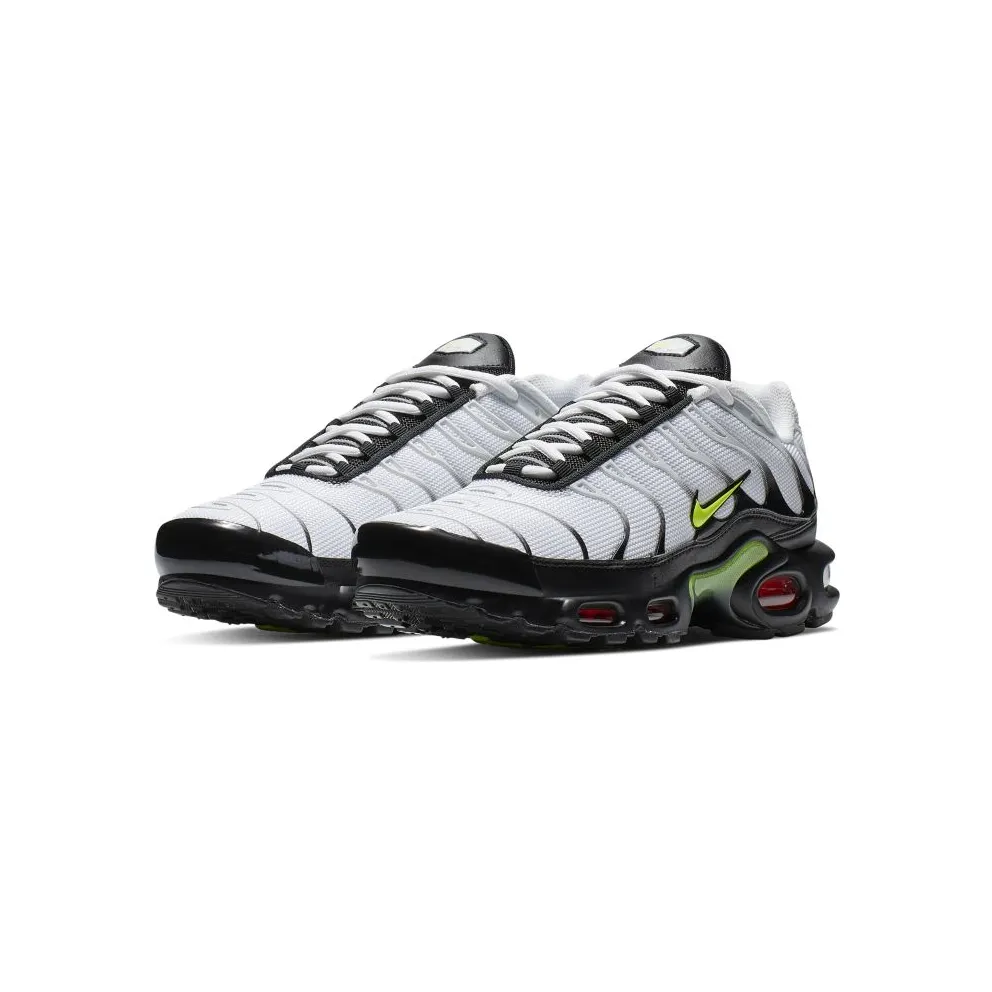Nike Air Max Plus Retro Future White/Volt-Black-Bright Crimson (AJ2013-100)
