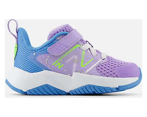 New Balance Rave Run v2 Bungee Lace Lilac Glo Sky Blue Pixel Green (ITRAVHG2)