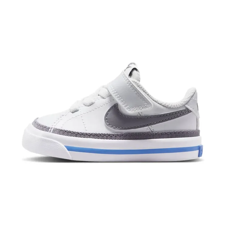 Nike Court Legacy Off White Crystal Blue Pencil Point (DA5382-135)