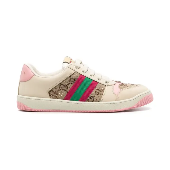 Gucci Sneakers met vlakken – Beige (6774239SFR0)