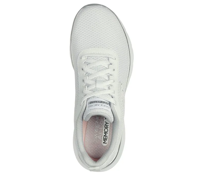 Skechers Flex Appeal 5.0 – Uptake Sneaker White/Silver