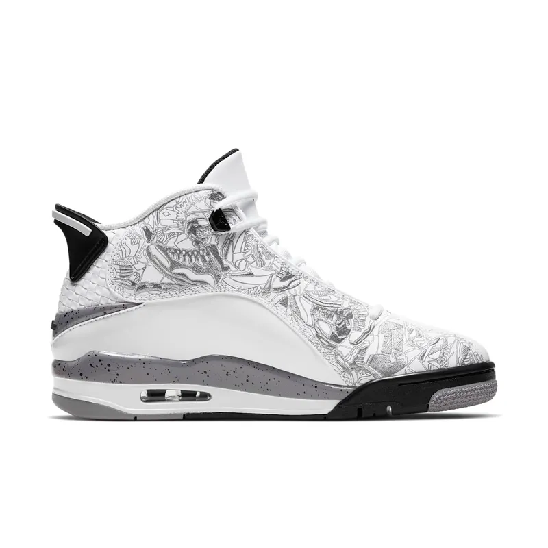 Jordan Dub Zero White Cement (2020) White/Black-Cement Grey-Varsity Red (311046-105)