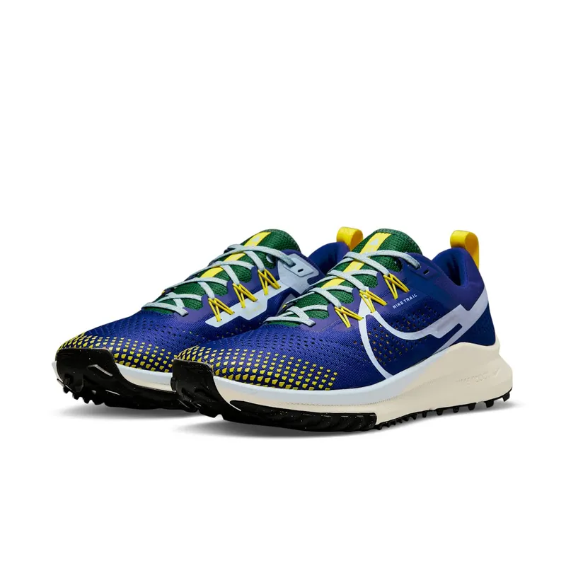 Nike React Pegasus Trail 4 Deep Royal Yellow Strike (DJ6158-400)