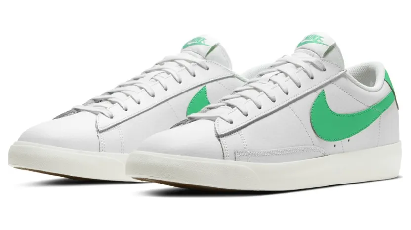Nike Blazer Low ‘Green Spark’ White/Green Spark/Sail (CI6377-105)