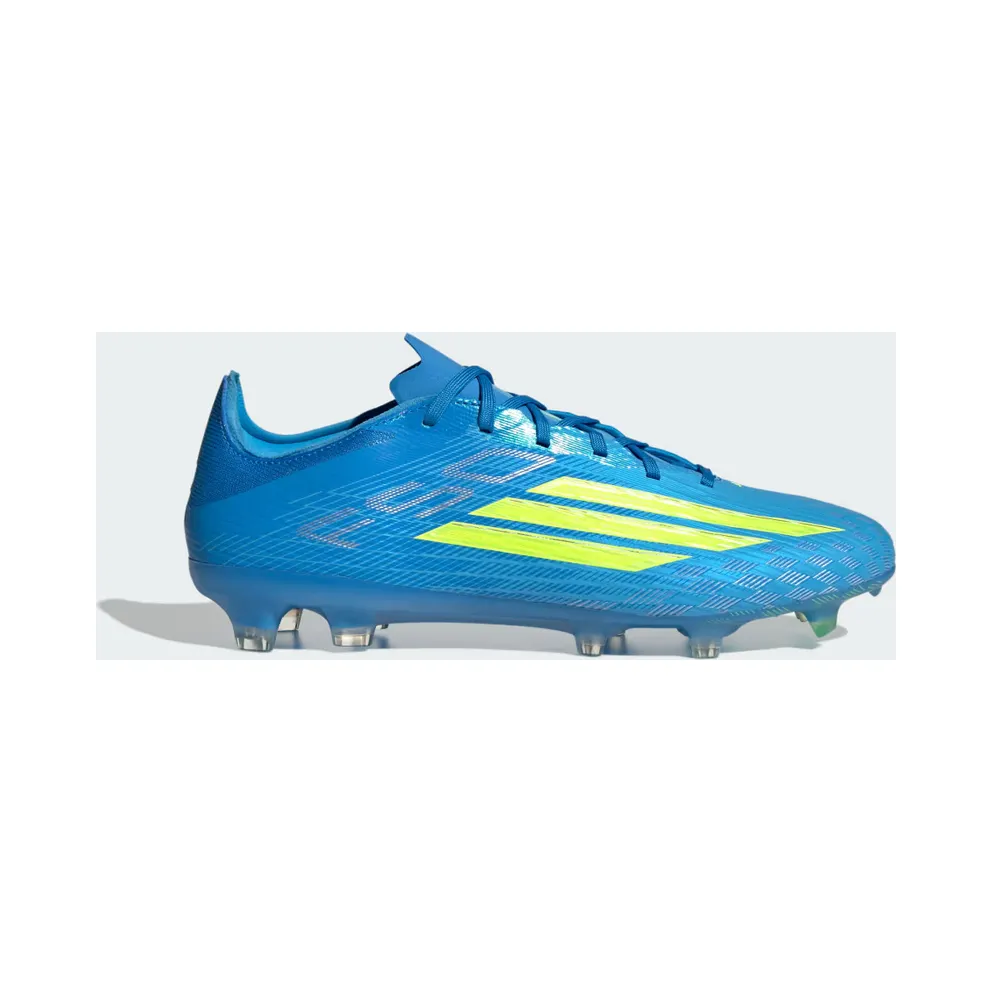 adidas F50 Pro Firm Ground Football Boots “Lucid Ray Blue / Team Solar Yellow 2 / Lucid Aquamarine” (JR8950)