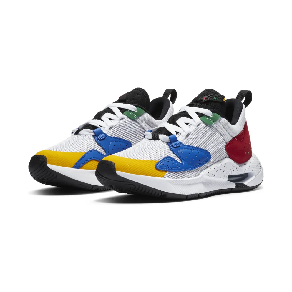 Jordan Air Cadence Olympic Rings (GS) White/Black-Varsity Red-Varsity Maize (CQ9233-101)