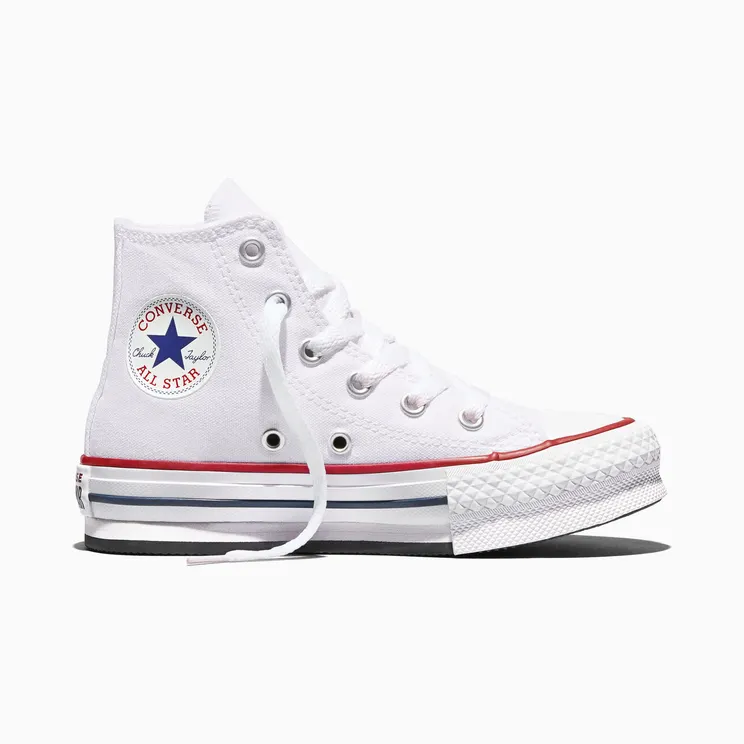 Converse Chuck Taylor All Star Lift Platform Wit/garnet/navy