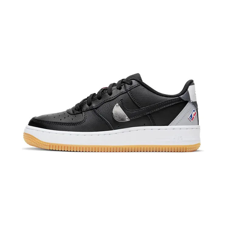 Nike Air Force 1 LV8 1 NBA Pack (GS) “Black / Wolf Grey / Dark Grey” (CT3842-001)