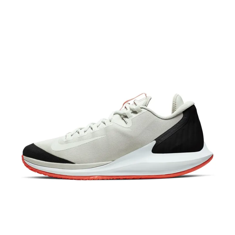 Nike Court Air Zoom Zero Light Bone Light Bone/Black/Hot Lava (AA8018-009)